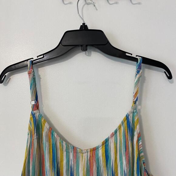 Torrid Multicolor Striped Scoop Neck Tank Top - Picture 4 of 4